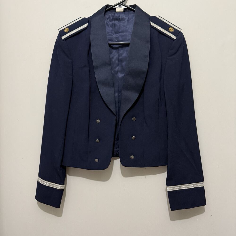 USAF Women's Vintage Major Dress Jacket Patriot Styled by Weintraub Bros SZ 14